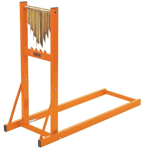 Draper Log stehen für Kettensäge, Holz, orange, 112.1 x 40.6 x 5.5 cm,32273