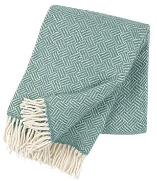 Klippan Samba Lammwolldecke 200x130cm mint