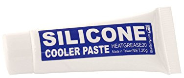 StarTech 20g CPU-Waermeleitpaste, Keramikbasis mit Silikon (HEATGREASE20) | Kuehlpaste, Tube, hohe Waermeleitfaehigkeit, Prozessor, Waermeleitverbindung, PC Kuehlung