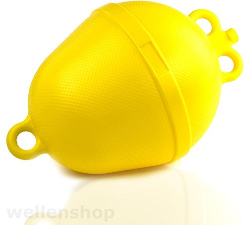 Ankerboje Ø 250 mm Schwimmkörper Auftriebskörper Abgrenzungsboje Orange | Für Boot | Höhe 390 mm