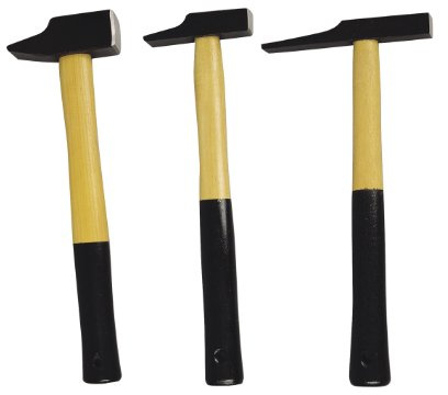 Cogex 19403 Hammer-Set von 3 Niethammer/Schreinerhammer/Elektrikerhammer,