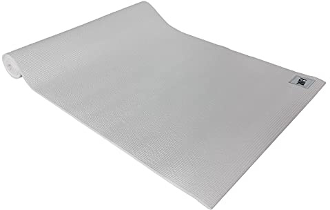 Yogamatte »Annapurna Comfort« | Sehr rutschfest aus ECO-PVC hergestellt | Angenehm bei Hautkontakt | Strapazierfähig & langlebig | 183 x 61 x 0,5 cm | Ideale Unterlage für Yoga & Pilates | weiß