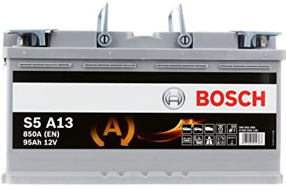 Bosch Automotive 0092S5A130 Batterie AGM 12 V 95 mAh 850 A B13