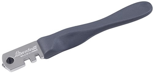 Meister Glasschneider - Mit 6 Schneidrädchen aus legiertem Stahl - Für Buntglas, Fliesen, Glaskunst, Spiegel & Butzenscheiben - Lineal- und Formschnitte / Cutter / Silberschnitt / 9421900