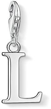 THOMAS SABO Charm-Anhänger Buchstabe L 925er Sterlingsilber