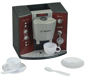 Theo Klein 9569 Bosch Kaffeemaschine mit Sound | Batteriebetriebene Espressomaschine mit realistischen Geräuschen | Maße: 14,5 cm x 19,5 cm x 17 cm | Spielzeug für Kinder ab 3 Jahren