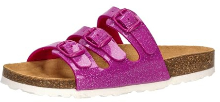 Lico Damen Bioline Pantoletten, Pink, 41 EU