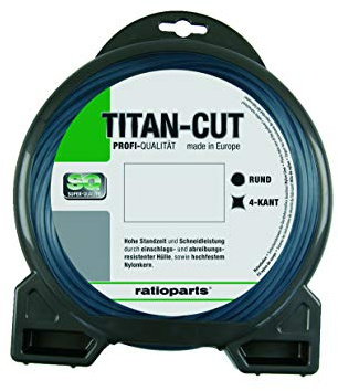 Mähfaden TITAN-CUT Copolymer 3,5mm 32m Trimmerfaden 4-Kant Nylonfaden