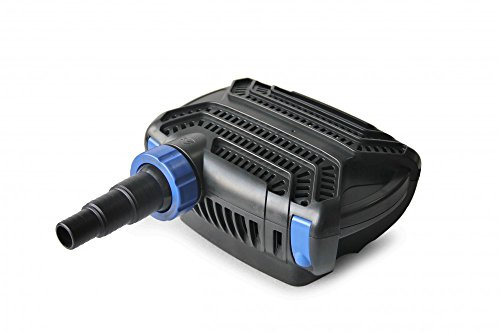 AquaOne Eco Teichpumpe CTF-B 3800 20 Watt 3600l /h I Hochwertige Teichpumpe mit Filter I Spezielle Pumpe für den Gartenteich I Filterpumpe Teich I Teich Pumpe