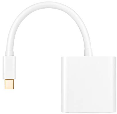 HDSupply Mini DisplayPort/DVI Adapter (Mini DisplayPort Stecker auf DVI-D Buchse) 0,20 m weiß
