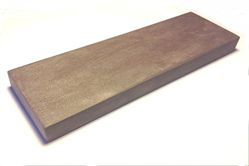Schleifstein Belgischer Brocken blau Größe 250x60 mm mit Anreibestein Kochmesser-Schärfer