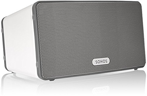 Sonos Play:3 WLAN Lautsprecher Weiß - Kraftvoller Sound für jeden Raum