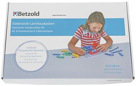 Betzold - Elektronik Lernbaukasten Kinder - Experimentierkasten Technik-Bausatz