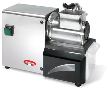 Reber Nr. 10053N – Elektrische Reibe, Aluminium und Stahl, 200 W, Schwarz/Grau