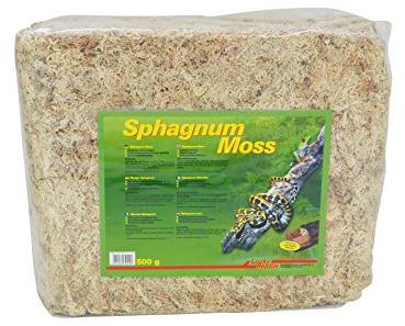 Lucky Reptile Sphagnum Moos Ziegel, Inhalt:25 Liter