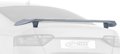 RDX Heckspoiler A5 Coupe, Cabrio, Sportback Heckflügel Spoiler, grau, Unlackiert