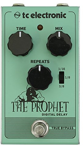 TC Electronic THE PROPHET DIGITAL DELAY Digitales Delay in Studioqualität mit preisgekröntem Algorithmus von TC Electronic
