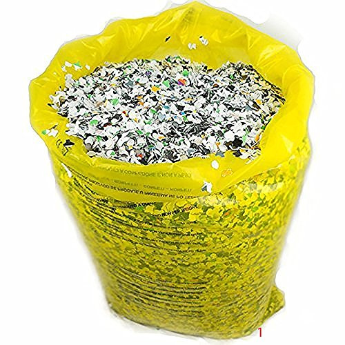 Altpapierkonfetti im Sack