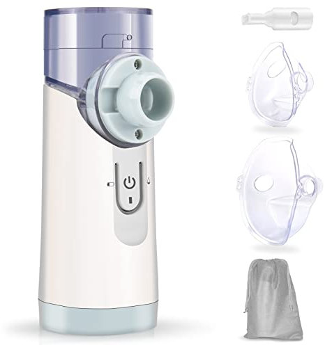 ZOOYAUE Inhalator, Inhalationsgerät tragbar Vernebler Set, Leiser Inhalator