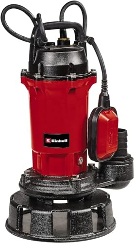 Einhell Schmutzwasserpumpe GE-DP 900 Cut | 900 W | 1,15 bar | 16000 l/h Fördermenge | 11,5 m Förderhöhe | Ø 35 mm Fremdkörper | 7 m Eintauchtiefe