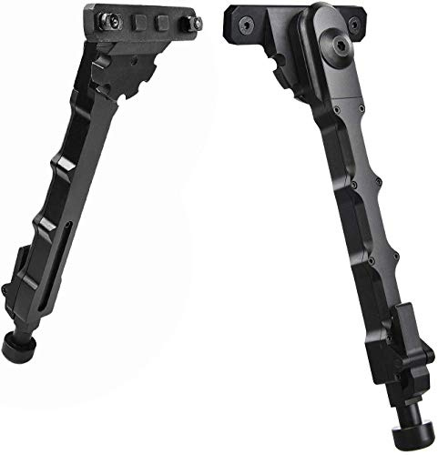 Hunting Explorer Taktische QD Zweibein 7,5-9 Zoll Waffenzubehör Waffenständer für Outdoor, Range, Jagd und Schießen, Erweiterung flach einstellbar stabil