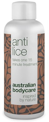Australian Bodycare Anti Lice 100 ml | Kopfläusemittel | Einfache und Einmalige 15 Min. Behandlung bei Kopfläusen und Nissen mit Teebaumöl | Läusemittel für Kinder & Erwachsene