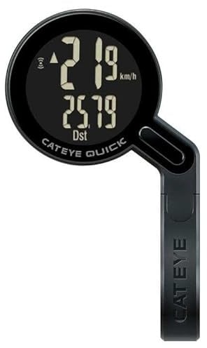 Cateye Computadora Quick Negra Uhr, Black (schwarz), Einheitsgröße