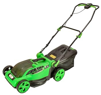 Green Tools Akku-Rasenmäher 36V mit 2×4Ah Akku & Ladegerät | Brushless-Motor · 38 cm Schnittbreite · Mulchfunktion · 2×4Ah Akku