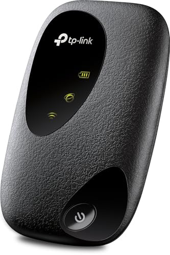 TP-Link M7200 mobiler WLAN Router (4G/LTE bis zu 150Mbit/s Download/ 50Mbit/s Upload, Hotspot, 2000mAh Akku, kompatibel mit Allen europäischen SIM Karten)