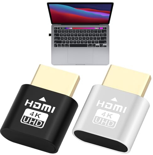 2er-Pack 4K kabelloser HDMI-Streaming-Stick, Spiegelungsadapter für TV/PC/Mobil, Plug & Play Smart Media-Receiver, Zugriff auf alle Kanäle, Ultra HD-Casting-Gerät