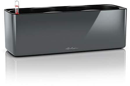 LECHUZA CUBE Glossy Triple anthrazit highgloss 13671