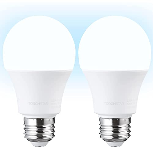 LED-Leuchtmittel für Garagentoröffner, entspricht 100 W, 1600 Lumen, Tageslicht, nicht dimmbar, Standard E26 Mittlerer Sockel, UL-gelistet, Feuchtraum, 2 Stück