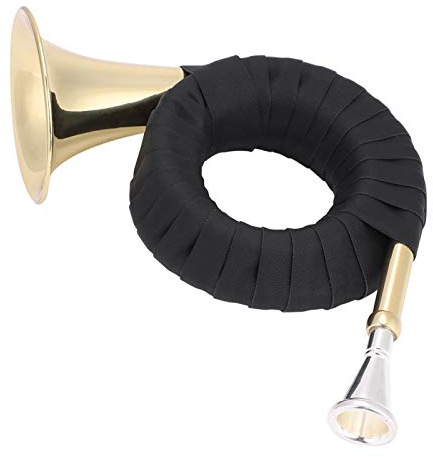 Jagdhorn, bequemes professionelles Mini-Jagdhorn, für Lernende Musikliebhaber Musiker Spieler