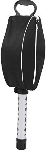 Srliya Golfball-Sammelrohr 57 × 14 × 7 Teleskop-Aluminiumrohr Ball Shag Bag Retriever Pick Up 80 Ballsammler Outdoor-Sportbedarf