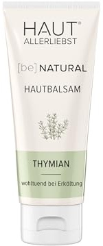 HAKA Erkältungsbalsam Thymian, 75 ml, befreit Atemwege, lindert Hustenreiz | Hautbalsam mit Eukalyptus und Kampfer, wärmend, natürliche Inhaltsstoffe, vegan