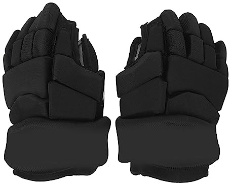 LOCADENCE Hockey Handschuhe, Atmungsaktive, Biegbare Fingerschutzhandschuhe, Multifunktionale Outdoor Handschuhe für Eishockey, Unihockey, Rollhockey (8 Inch)