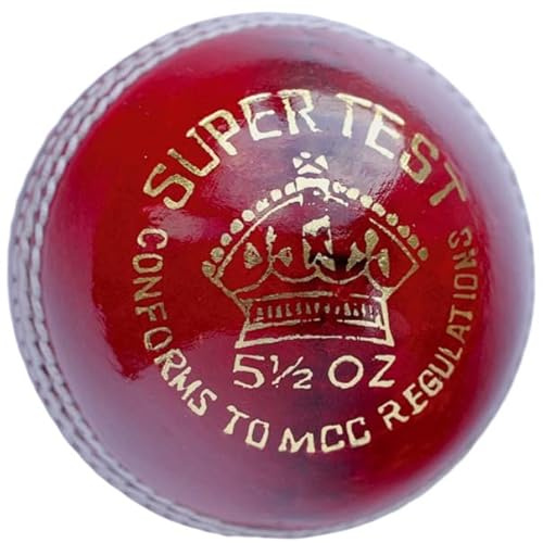 Cricketball, Leder, Rot