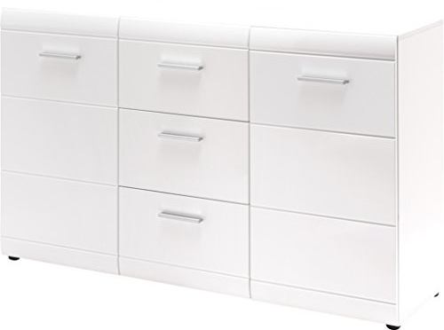 Germania 3580-84 GW-Adana Sideboard, Holz, weiß, 40 x 144 x 86 cm