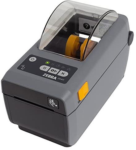 Zebra ZD411d Drucker mit Abreißkante - 203 DPI - Thermodirekt - 56 mm max. Druckbreite, Bluetooth, USB, USB-Host Schnittstellen (ZD4A022-D0EM00EZ)