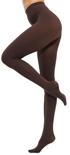 CozyWow Damen Strumpfhose 80D Elastisch blickdichte Hoch Taille über 30 Farben