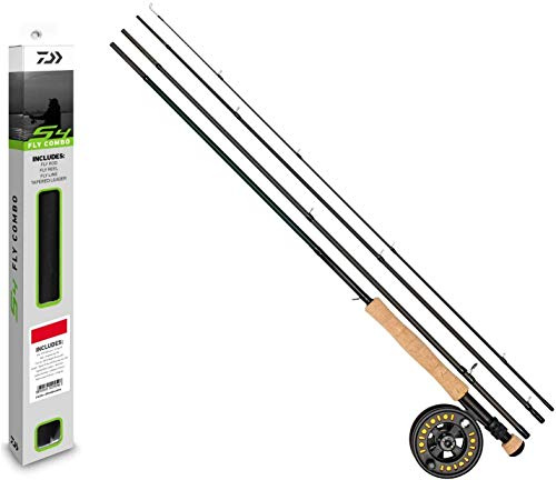 DAIWA S4 Fliegenfischen Combo 2,7 m / #5/5/6 Rolle – WF5F – DTF9054-#5/6