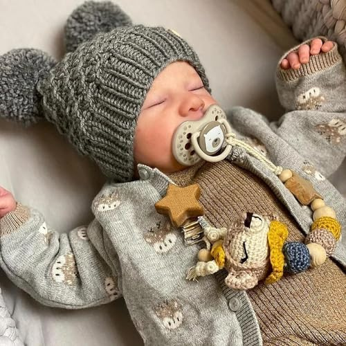JIZHI 20 Zoll Baby Puppen Junge, Realistische Vinyl Baby Puppen | 20 Zoll Realistische, Lebensechte, Vinyl-Baby Puppen mit Puppen-Zubehör für Kinder ab 3+ Jahren