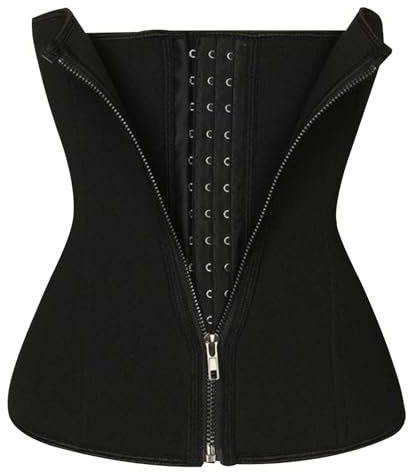 HTTDSLF Waist Trainer, Unterbrust Korsage, Korsett, Shapewear, Body Shaper Damen Bauchweg