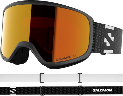 Salomon Unisex Aksium 2.0 Low Bridge Fit Goggles (1er Pack)