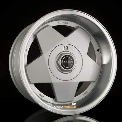 BORBET A 7J x 15 Zoll ET 35 LK 4x100 Alufelge Felge KBA NEU
