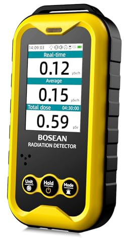 Geigerzähler Radioaktivität FS5000 Strahlendetektor Nukleare Strahlungsmesser mit PC Software Beta Gamma Röntgen Wiederaufladbare Strahlungsmesser Radioaktiver Monitor Tester