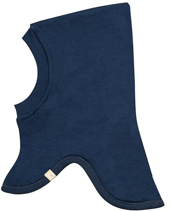 Dilling Schlupfmütze aus natürlicher Merinowolle für Babys - Navy Einheitsgröße