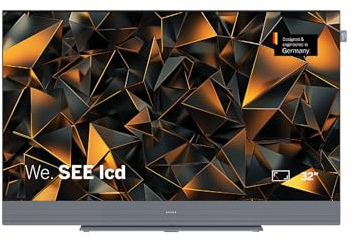 LOEWE We. See 32 Zoll LCD-TV, Full HD, Smart TV, HDR10, Dolby Atmos, 60W Soundbar, AirPlay, HDMI 2.1, schlankes Design