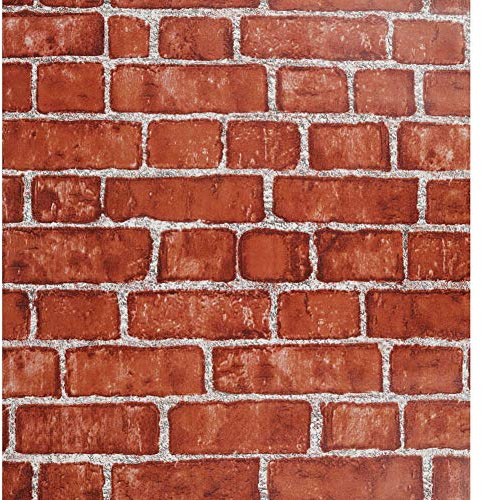 FENTIS Selbstklebende Tapete für Küche Vinyl Tapete Selbstklebend für Deko Wohnzimmer Schlafzimmer Tapeten Möbelfolie Selbstklebend für Room Decor FolieTapete Steinoptik 44x500cm