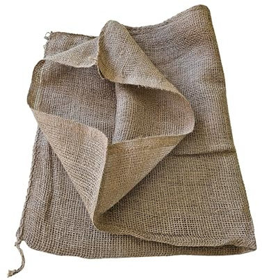 EraGreen Jutesack 50 cm x 85 cm Kartoffelsack - Winterschutz für Topf- Kubelpflanzen -Frostschutz für Pflanzen - Multifunktionaler Gartensack